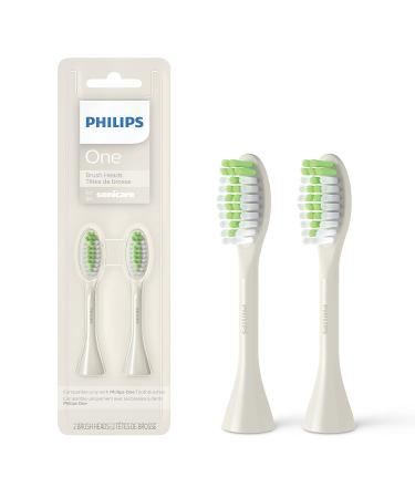 Philips One by Sonicare, 2 Brush Heads, Snow, BH1022/07