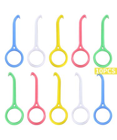 Wergund 10 Pcs Aligner Removal Tool for Teeth Aligner Removal Tool for Invisible Removable Braces Oral Care Disassembly Accessories Fits in a Dental Carrying or Aligner Case Cleaner- 5 Colors