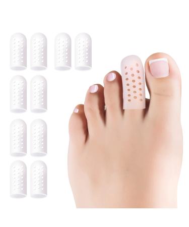 Toe Protectors Gel 10 Pcs Breathable Toe Protector Cap Cover Toe Guards for Protection of Ingrown Toenails Corns Calluses Blisters and More. Pinky Toe Caps-10 Pcs - Buy Online on GoSupps.com