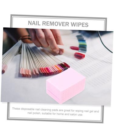 3 Pack Nail Remover Cotton Wipes Natural Fiber Makeup Remover for Nail Art Eyelash Glue & Manicure Pink - Buy Online on GoSupps.com