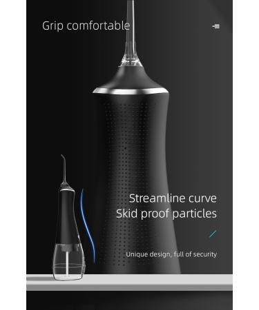 Portable Rechargeable Water Flosser - IPX7 Water Resistant 300ml 3 Modes 5 Nozzles - Travel & Home Dentistry (Pink - Buy Online on GoSupps.com