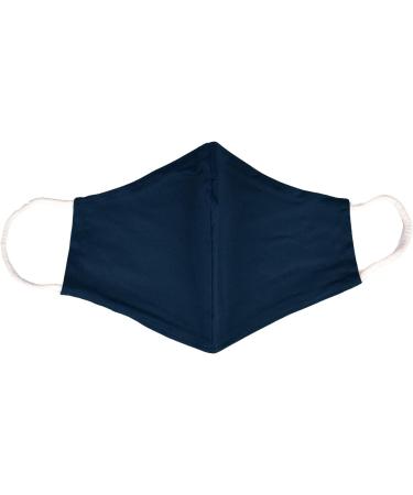styleBREAKER Unisex Dark Blue Cotton Fabric Mask - Double Layer Reusable & Washable Community Mask 08040005 - Buy Online on GoSupps.com