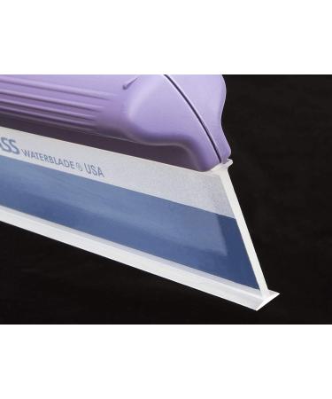 One Pass 12 Classic Waterblade Silicone T-Bar Squeegee - Purple - Buy Online on GoSupps.com