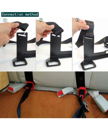 Geevorks Universal Car Child Seat ISOFIX Adapters - Replacement Restraint Anchor Mounting Kit - Buy Online on GoSupps.com