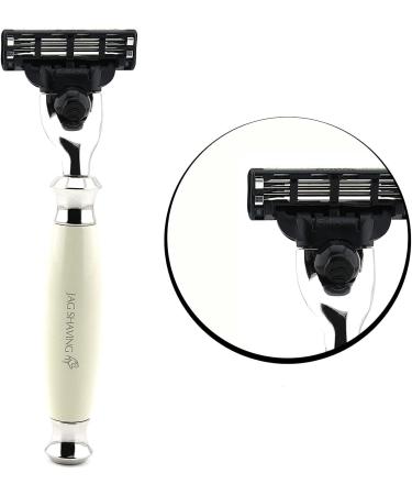 3 Edge Razor for Men - Durable Anti-Friction Blade Shaving Experience - Buy Online on GoSupps.com