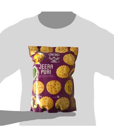 Deep Jeera Puri 12 Oz - Authentic Indian Spiced Crackers - Buy Online on GoSupps.com