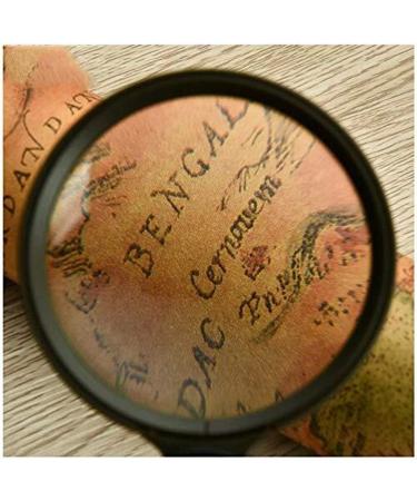 Magnifiers Magnifying Glass 20X Ultra Clear Anti-Fall Reading Elderly Children Convenient Handheld Magnifying Glass Microscope Easy to Carry Fine Workmanship Lofty Ambition - Buy Online on GoSupps.com