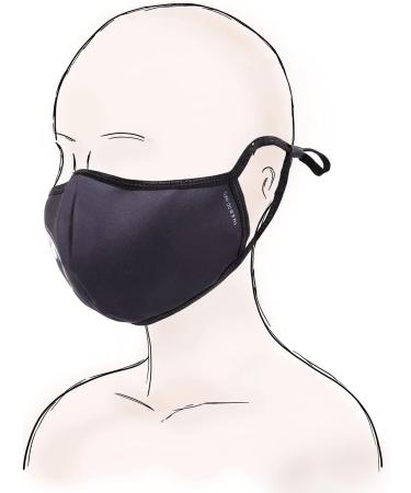 Buy Karactermania Unisex 02202 Reusable Hygienic Mask - Black Size 1 | International Shipping Available - Buy Online on GoSupps.com