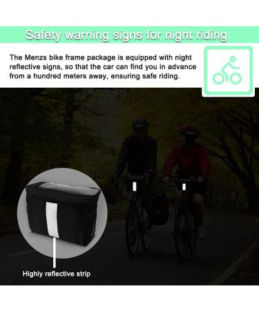 Senxry Insulated Bike Handlebar Bag with Phone Holder - Water Resistant Cooler Bag for Outdoor Cycling - 3.5L Capacity - Ideal for Kids, Girls, Boys, Men, Women - Scooter, Cruiser Accessories - Buy Online on GoSupps.com