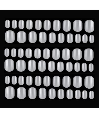 Kalolary 600PCs children false nail wrong nails to glue artificial fingernails natural acrylic nail tip full cover short false nail gift for girls natural - Buy Online on GoSupps.com