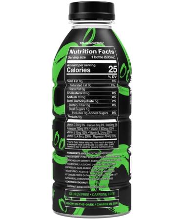 NEWEST Prime Hydration Glowberry & Lemonade 4 Pack (4 Bottles - 2 of Each Flavour 16.9 Fl Oz Each) - Buy Online on GoSupps.com