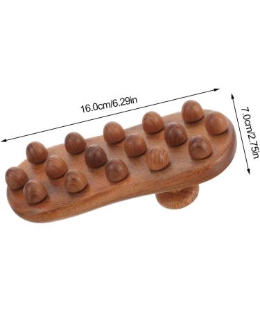 Manual Massage Roller & Hand Brush for Full Body Relief | Portable Foot Massager & Trigger Point Tool | Shop Internationally! - Buy Online on GoSupps.com