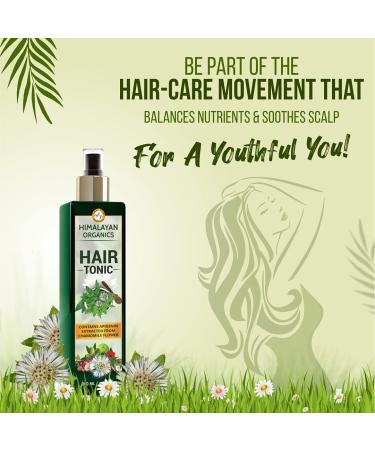 Himalayan Organics Pure Cold Press Virgin Hair Tonic 200ml - Natural Hair Care Solution - Buy Online on GoSupps.com