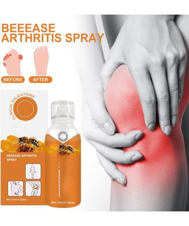 HOPASRISEE Body Therapy Bee Venom Joint & Bone Therapy Spray - Bee Venom Serum Spray Provides for Back Neck Hands Feet (1pcs) - Buy Online on GoSupps.com