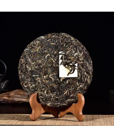 HQZM 357g Yunnan Menghai Bulang Mountain Qiaomu Ancient Tree Pu Erh Raw Tea Ancient Charm of Dark Tea - Buy Online on GoSupps.com