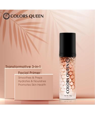 3 in 1 Facial Primer - 01 Orange 40g | Lightweight Long Lasting & Highly Moisturizing Formula | Long Lasting Primer for Face Makeup - Buy Online on GoSupps.com