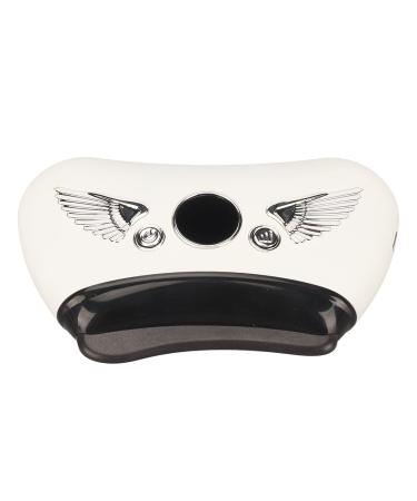Verdant Touch Electric skin scratch massager Electric GUA SHA Massage device 16 vibration gear Hot Compress Skin Scraping Board for Gua Sha Massage White