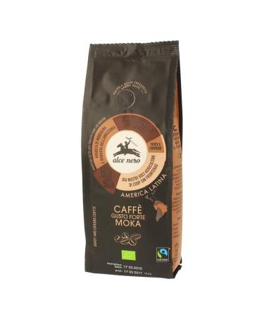 Alce Nero Strong Arabica and Robusta Organic Coffee Blend 250g