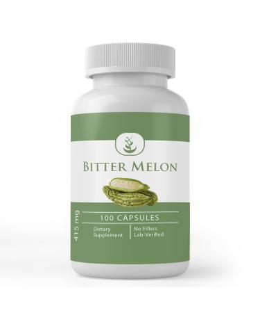 Pure Original Ingredients Bitter Melon (100 Capsules) Always Pure No Additives Or Fillers Lab Verified - Buy Online on GoSupps.com