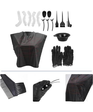 Zerodeko Kit de Teinture Capillaire 9 Pi ces Peignes et Accessoires Coloration Cheveux Professionnel Utilisable en Salon et Maison Outils pour M ches et Soins Capillaires - Buy Online on GoSupps.com