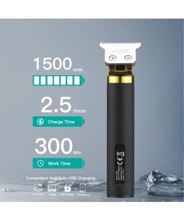 Professional USB Charging Hair Clippers - Adjustable Cordless Hair Trimmer for Men | Rechargeable Electric Barber Clippers - Buy Online on GoSupps.com