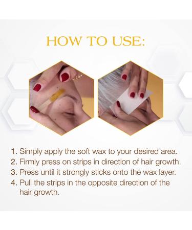 Gigi Spa Cloth Epilating Strips | 100 Small Wax Strips for Smooth Skin - Buy Online on GoSupps.com