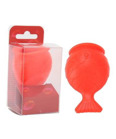Enhance Your Smile with the Portable Fish-Shaped Lip Enlargement Device | Reusable Silicone Tool for Natural Pouting - Ideal for Dating - Buy Online on GoSupps.com