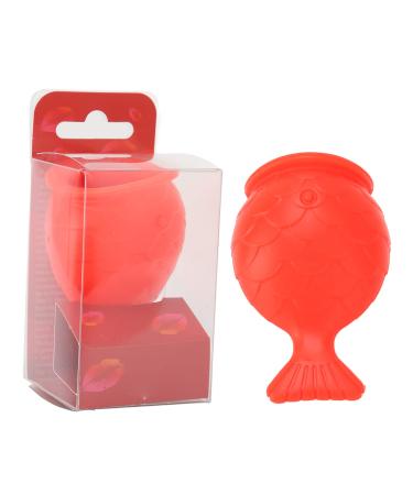 Lips Enhancer Plumper Device Lip Plumper Tool Fish Shape Soft Silicone Lip Plumping Enhance enlarge the mouth lips the larger lips for dating Pout Mouth Tool