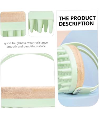 Anneome Silicone Shampoo Brush - Scalp Massager & Laundry Collector - Green 8.4x8x7.4cm - Buy Online on GoSupps.com