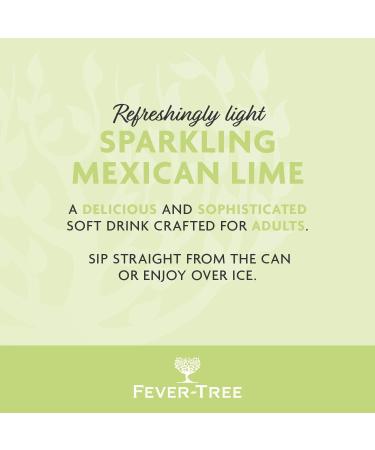 Fever-Tree Premium Sparkling Mexican Lime Pack of 6 x 4 x 250ml - Buy Online on GoSupps.com