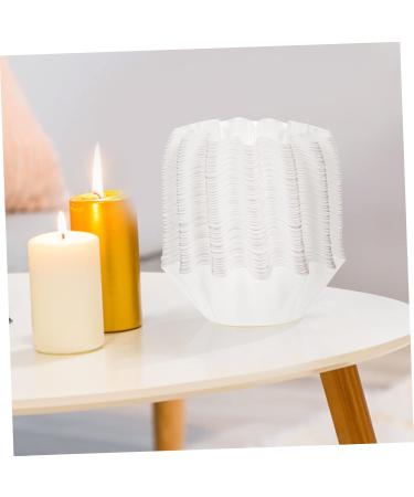 Homsfou 300 pcs Wax Paper Inserts - Reusable Wax Heating Inserts Food-Grade Silicone Coated Fragrant White Glaze Perfect for International Shipping - Buy Online on GoSupps.com