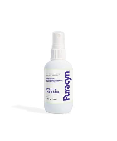 Puracyn Eyelid and Lash Care - Natural  Medical-Grade Spray for Effective Relief from Styes  Blepharitis  and Irritation  3 oz Bottle