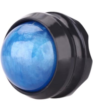 ZONGS Manual Back Roller Massager for Sore Muscle & Joint Pain Relief - Self Massage Therapy Tool for Full Body Relaxation - Blue - Buy Online on GoSupps.com