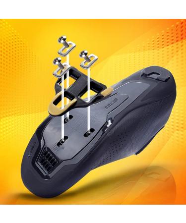 EVERBEAM Precision Superlight Bike Cleats | Compatible with Shimano SPD-SL Pedals | Racing & Competitive Cycling | 2 Pairs - Buy Online on GoSupps.com