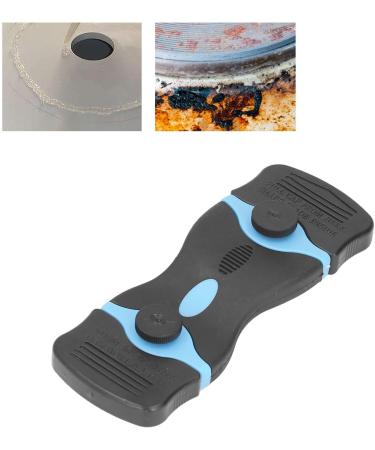 Entatial Razor Suchaber - Ergonomic 2-in-1 Scraper Tool with Protective Covers | Metal & Plastic Blades | Ideal for Cars (Black & Blue) - Buy Online on GoSupps.com