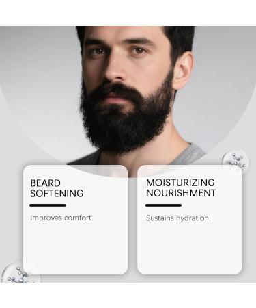 Beard cream Soothing Natural Hydratant120ml Fragrance Mustache Styling Balm For Sensitive Oily Skin Travel Styling Party - Buy Online on GoSupps.com