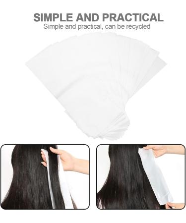 100pcs Salon Professionnel en Plastique Papier de Teinture Capillaire Recyclable avec Papier Colorier de Cheveux pour la Surbrillance des Cheveux - Buy Online on GoSupps.com