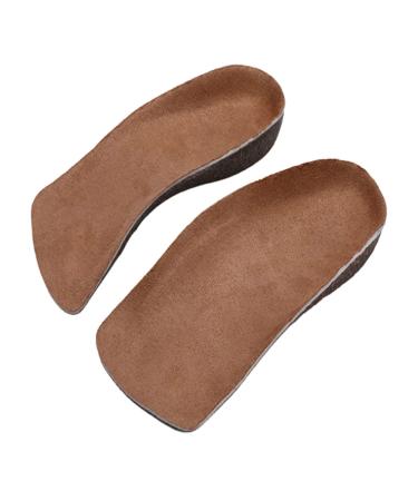 Ipetboom 1 Pair Cork Insole Breathable Heel Pads Cork Shoe Insoles Cork Shoe Pads Unisex Heel Pads Cork Orthotics Insoles Coffee2 023421G17F