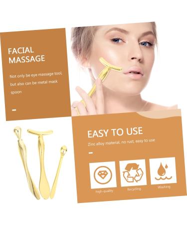 Healeved 9pi ces Outils De Pour Contour Yeux Applicateur Pratique De Cuill res De Massage Pour Soins Visage R duit Et Am liore Absorption Hydratantes - Buy Online on GoSupps.com