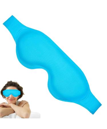 Gdiojnfg Cooling Eye Masque Eye Masque for Eyes Gel Eye Masque Cold Eye Masque Reusable Eye Cooling Masque Gel Cold and Hot Compress Sleeping Tool for Home Business Trip Car Travel