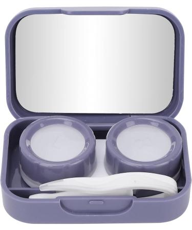 ZJchao Cute Lens Case - Portable Travel Holder Box with Mirror for Easy Use | Best Storage Kit for Eyewear - Buy Online on GoSupps.com