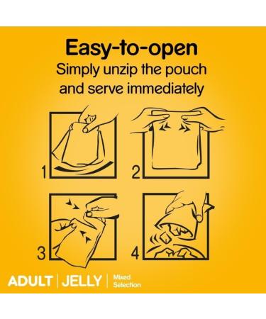 PEDIGREE Adult Chicken & Lamb in Jelly - Wet food for adult dogs - 4 x 100 g - Buy Online on GoSupps.com