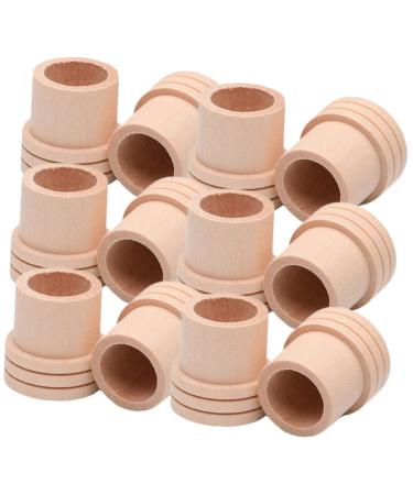 Healvian 20st Moxa fire extinguisher MOXA accessories made of wood fire extinguisher for moxibustion roll MoSchibustion-fire extinguish wood moxibus unit stainless steel massage device Moxibustion device