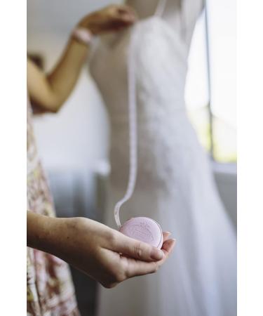 Soft Pink Leatherette Retractable Tape Measure - 60 inches/1.5m for Sewing & Body Measurement - Buy Online on GoSupps.com