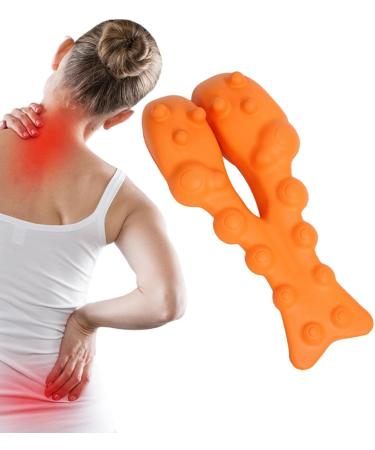 Neck and Shoulder Relaxer | Trapezius Trigger Point Neck Stretcher Massager Highly Elastic Cervical Traction Tool for Neck Trapezius Muscles Upper Back and Shoulder - Buy Online on GoSupps.com