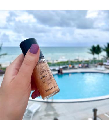 Sunlit Shimmer Perfumed Body Oil - 25 mL Roll-on Applicator | Sofia Isabel Fragrance | International Shipping - Buy Online on GoSupps.com