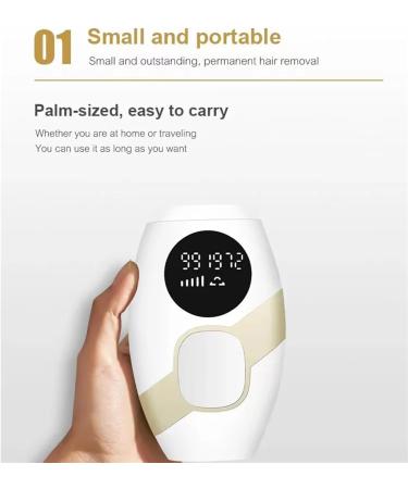 Keoz Fe Hair Removal Device for Men & Women | Safe & Effective for Face Arms Armpits & Legs | No Ice Feeling | Compact & Portable Design - Buy Online on GoSupps.com