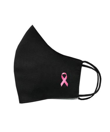 SET OF 4 X Cancer Awareness Cotton Face Mask Protective Covering Washable Reusable Breathable Cover