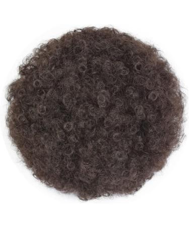 Short Kinky Curly Afro Puff Drawstring Ponytail Extension - Large 4# | Clip-In Bun Hairpiece for Women - Buy Online on GoSupps.com
