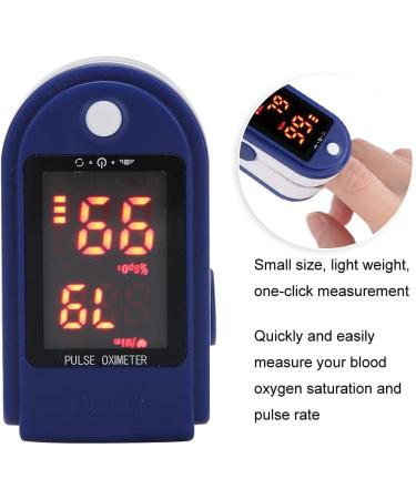 Ruiqas Fingertip Pulse Oximeter - Accurate SPO2 & Heart Rate Monitor for Home & Hospital Care - Buy Online on GoSupps.com